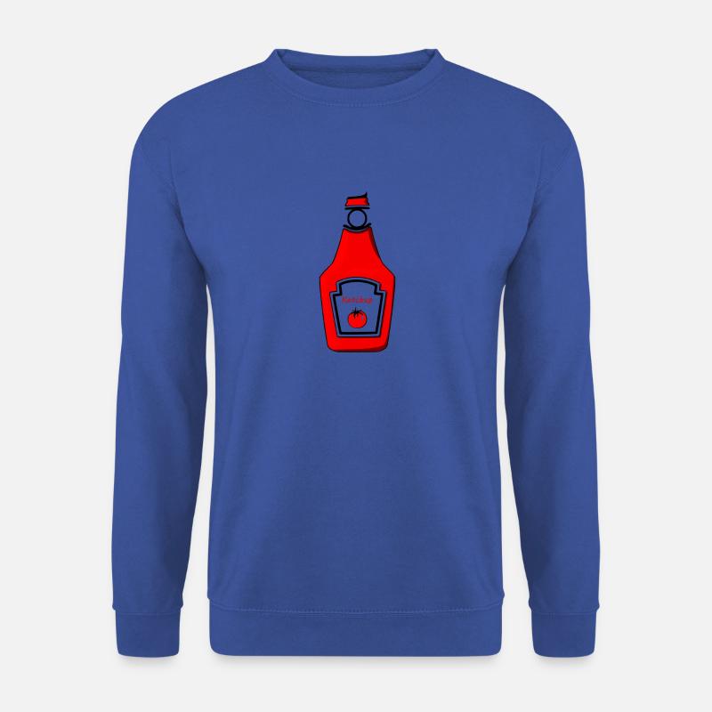 Ketchup! lustige geschenkidee - Unisex Pullover - Royalblau