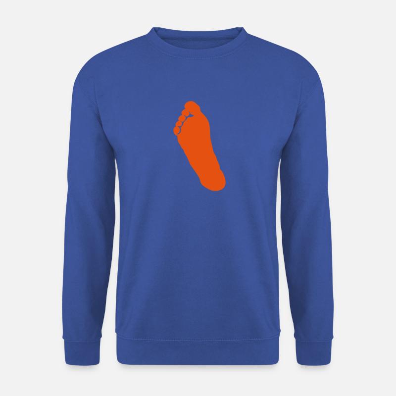 Fuß 18 - Unisex Pullover - Royalblau