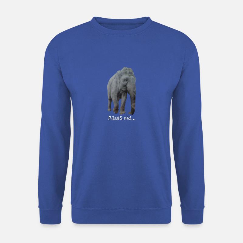 Nid rüsslä - Unisex Pullover - Royalblau