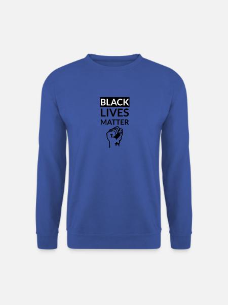 Black Lives Matter Faust. BLM. Gegen Rassismus - Unisex Pullover - Royalblau