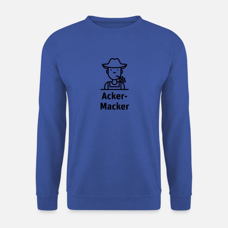 Acker-Macker - Unisex Pullover - Royalblau