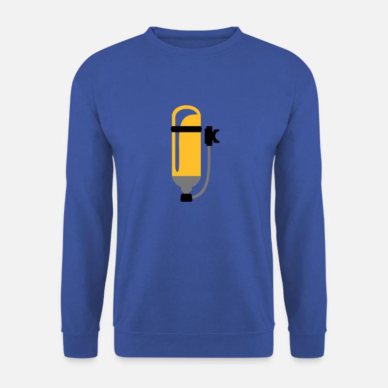 Freiwillige Feuerwehr - Atemschutzgerät Geschenk - Unisex Pullover - Royalblau