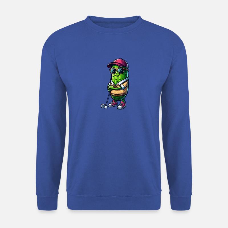 Lustige Pickl Golf Spieler Motive - Unisex Pullover - Royalblau