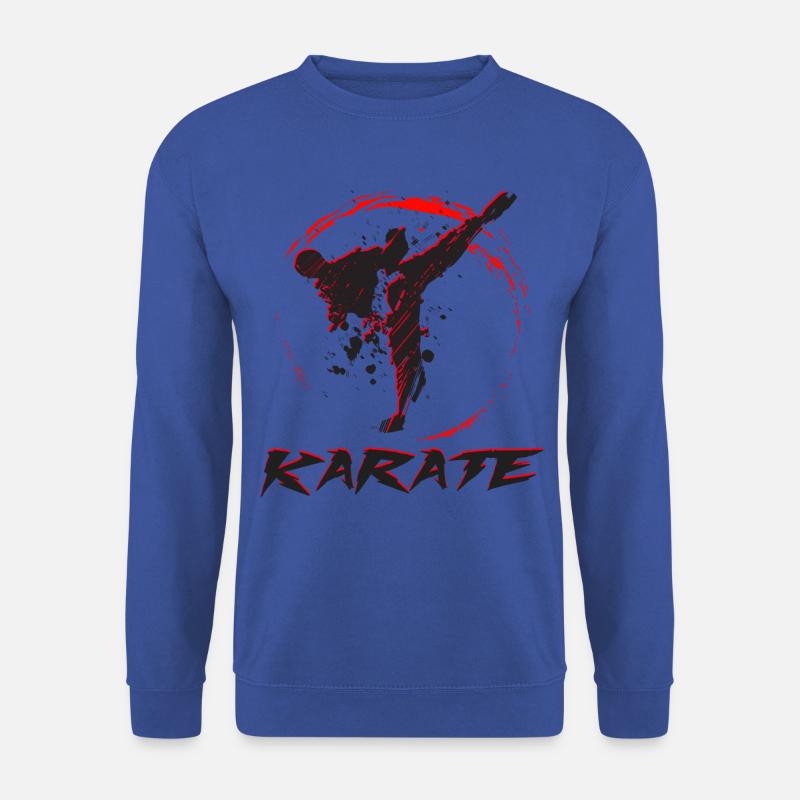 Karate - Unisex Pullover - Royalblau