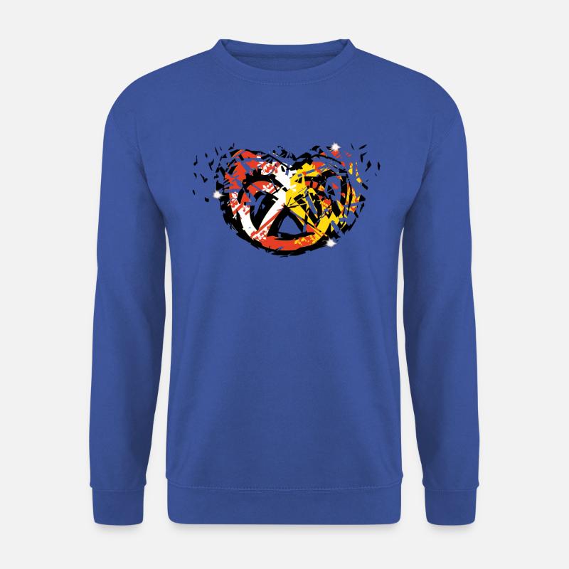 Brezel Elsass eclat kostenlos - Unisex Pullover - Royalblau