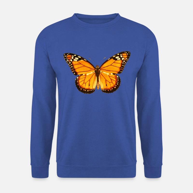 Schmetterling Lepidoptera Insektenkunde - Unisex Pullover - Royalblau