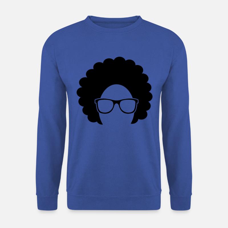 Afro - Unisex Pullover - Royalblau