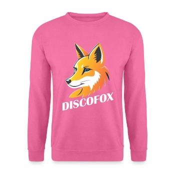 Discofox tanzen Tänzer Tänzerin 80er Disco - Unisex Pullover - Pink - Vorne