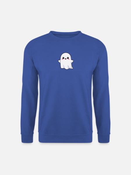 Kawaii Gespenst Halloween T-shirt Geschenk  - Unisex Pullover - Royalblau