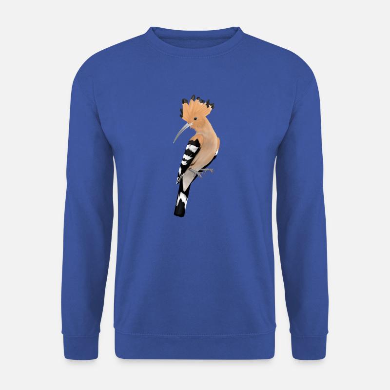 Wiedehopf Upupa epops - Unisex Pullover - Royalblau
