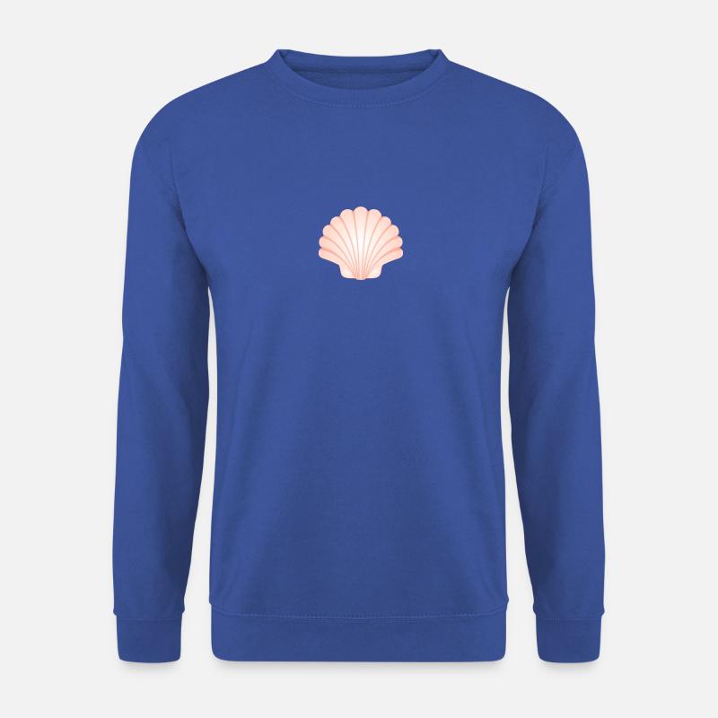 Muschel Muschelschale Auster Jakobsmuschel - Unisex Pullover - Royalblau