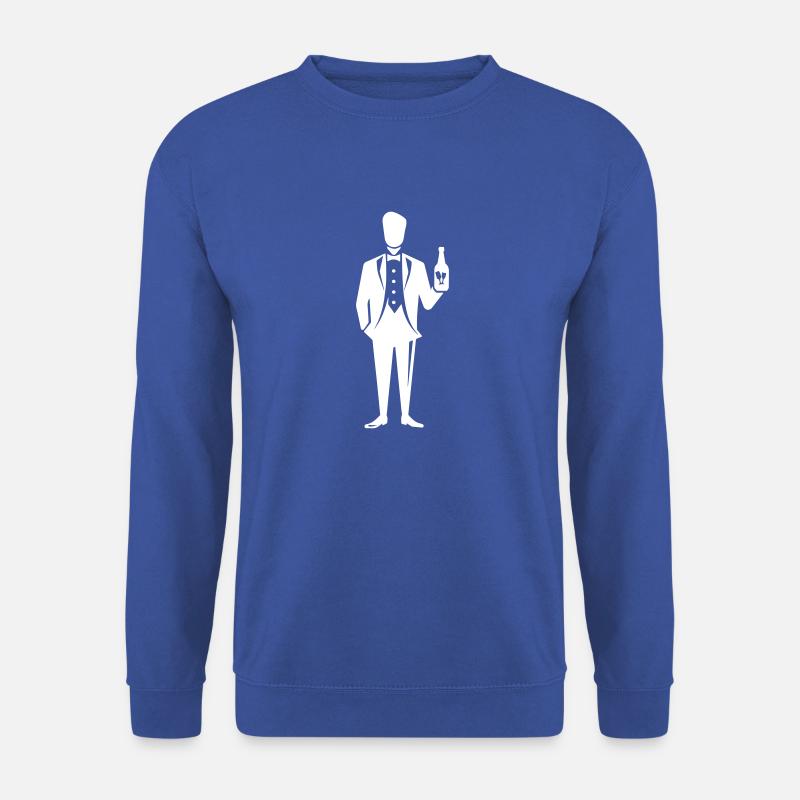 Groom Wedding Bachelor - Unisex Sweatshirt - royal blue