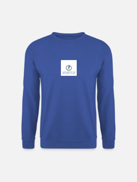 Hustle blau - Unisex Pullover - Royalblau
