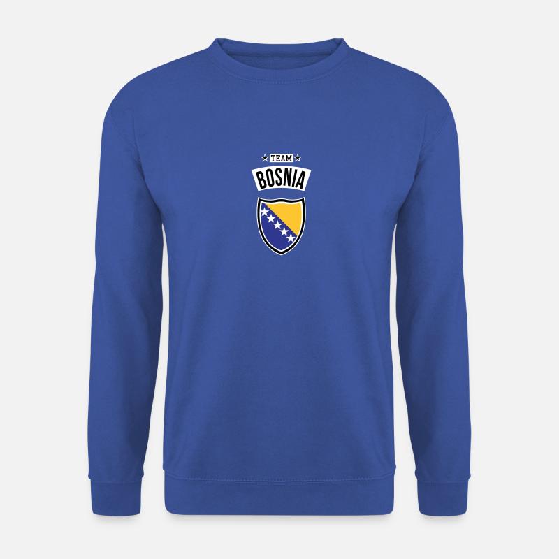 Team Bosnia - Unisex Pullover - Royalblau