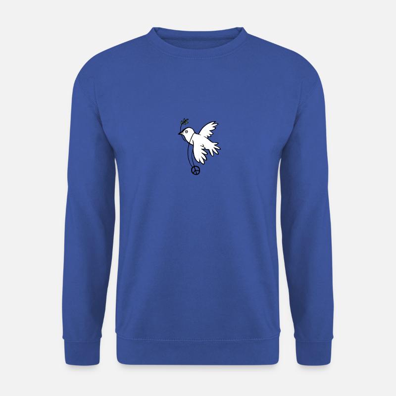 Friedenstaube - Unisex Pullover - Royalblau