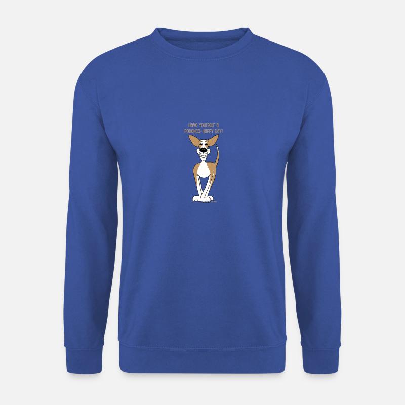 Podenco Smile - Unisex Pullover - Royalblau