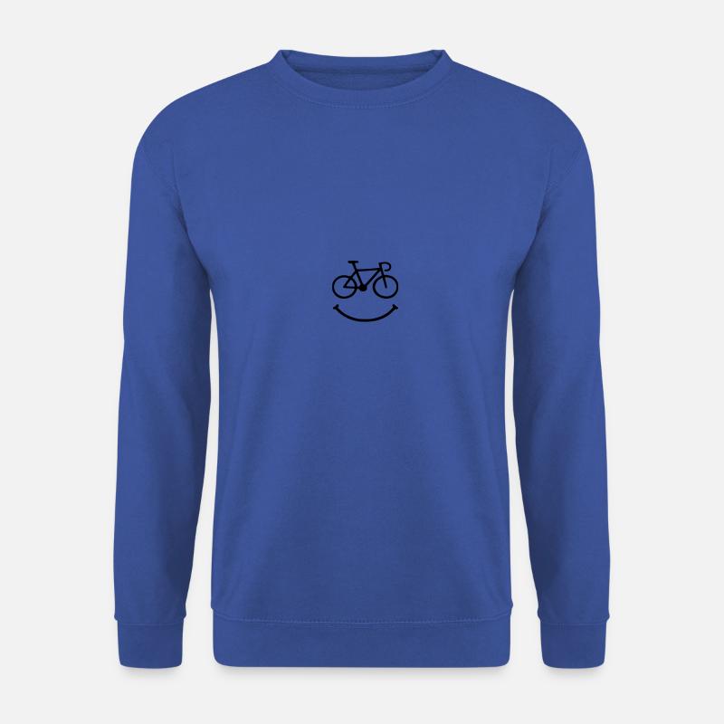 fahrrad smile - Unisex Pullover - Royalblau
