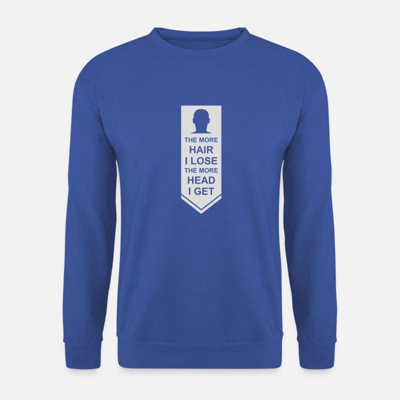J’ai plus de tête - Sweat-shirt Unisexe - bleu royal