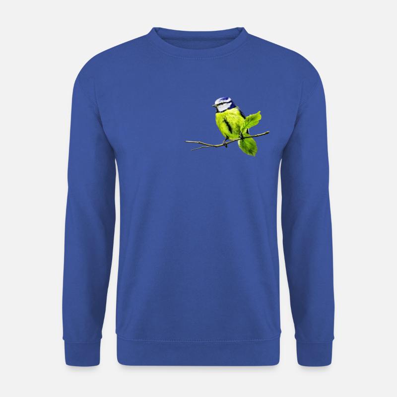 Blauer Tit - Unisex Pullover - Royalblau