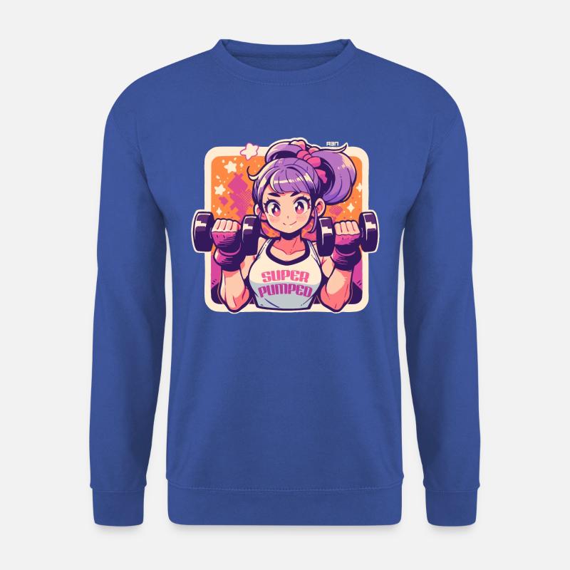 Super Pumped - Unisex Pullover - Royalblau