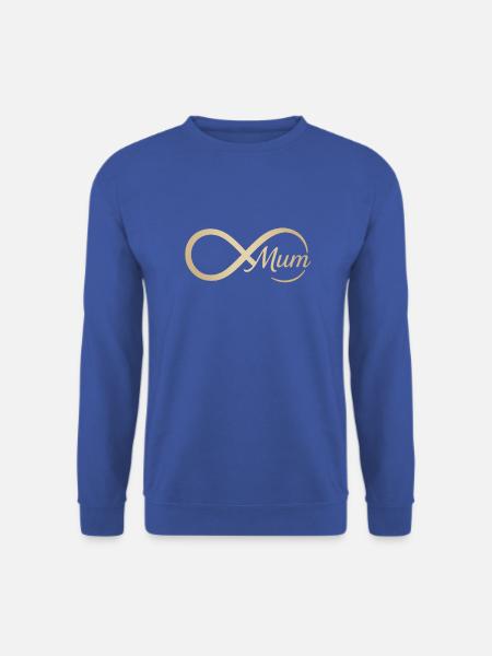 Infinity Motiv für Mütter - Unisex Pullover - Royalblau