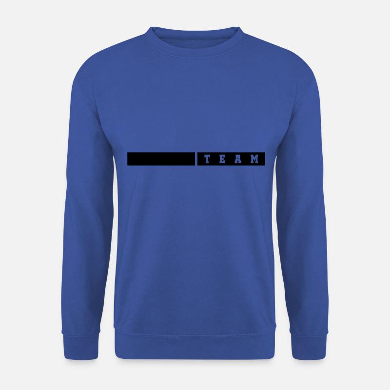 team linie - Unisex Pullover - Royalblau