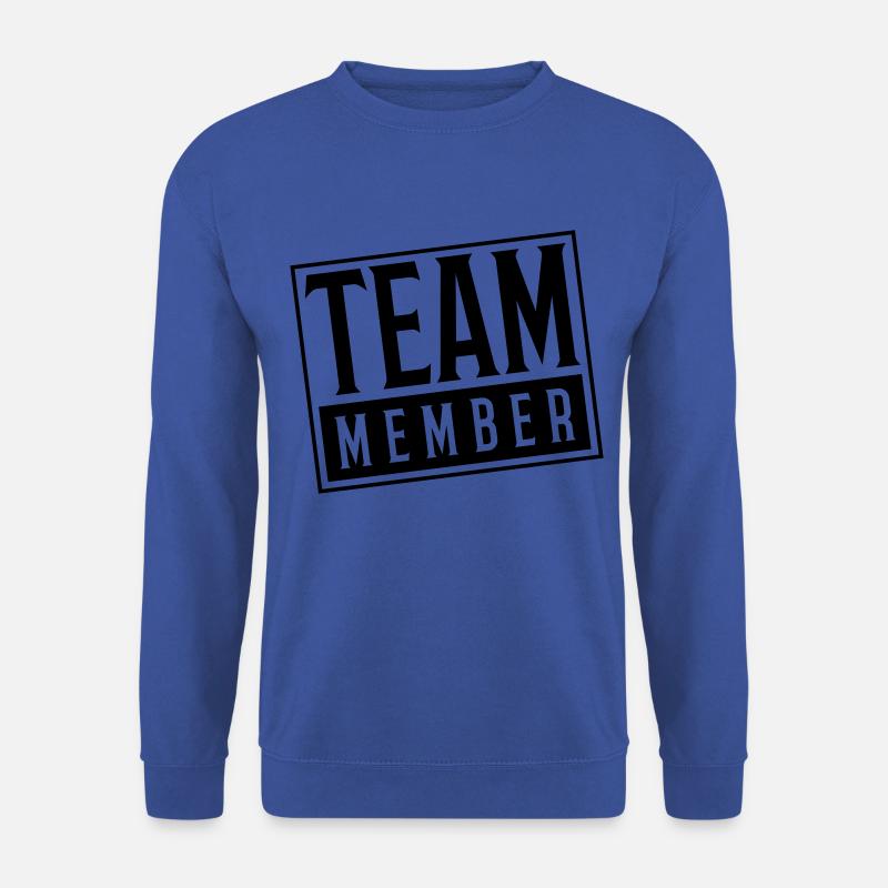 team mitglied - Unisex Pullover - Royalblau