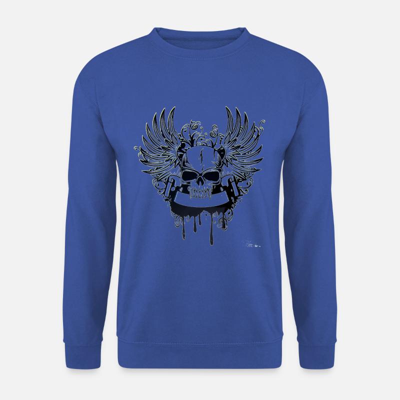 Totenkopf - Unisex Pullover - Royalblau
