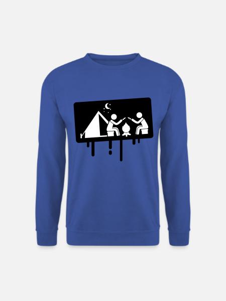 Camping camping - Unisex Sweatshirt - royal blue