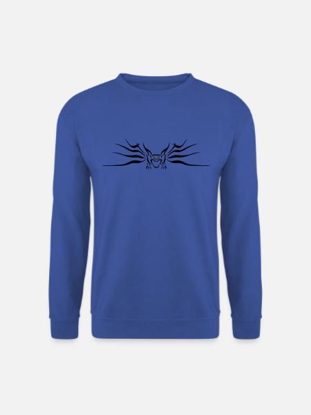Drache - Unisex Pullover - Royalblau
