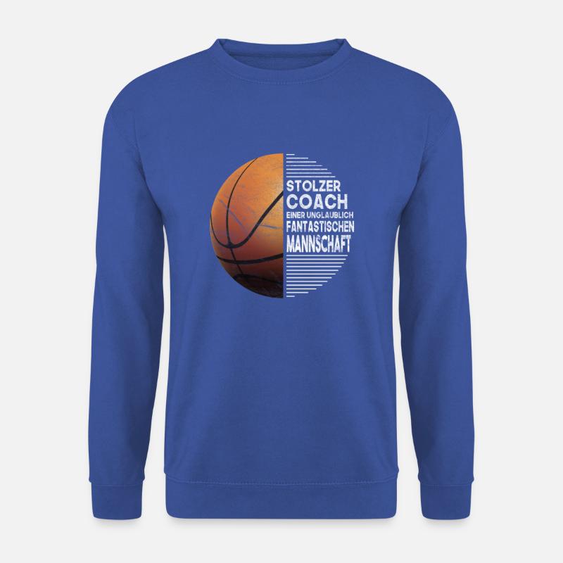 stolzer Basketball Trainer Basketballtrainer - Unisex Pullover - Royalblau