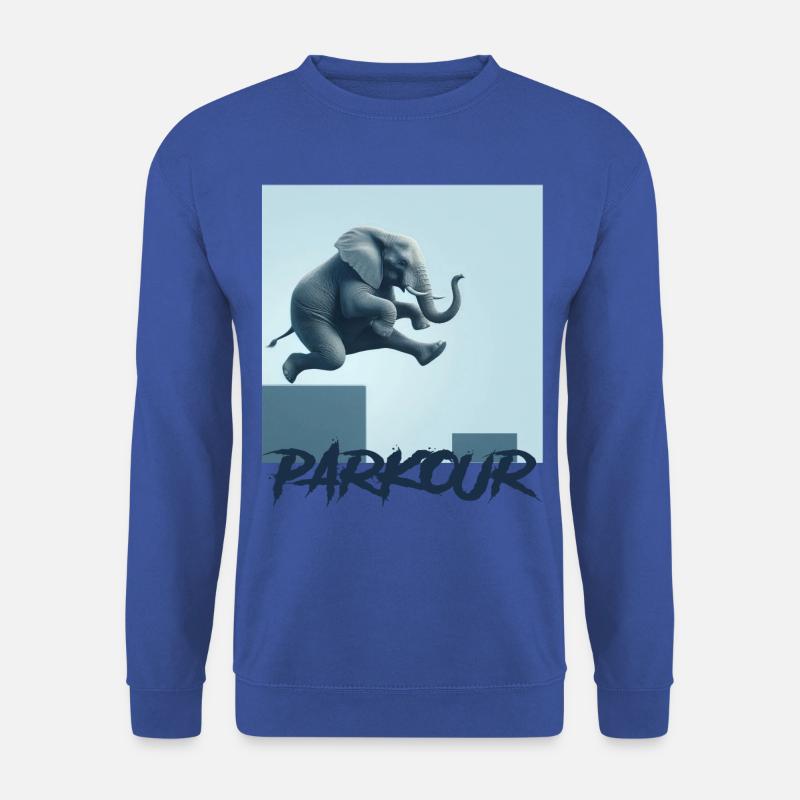 Parkour - Unisex Pullover - Royalblau