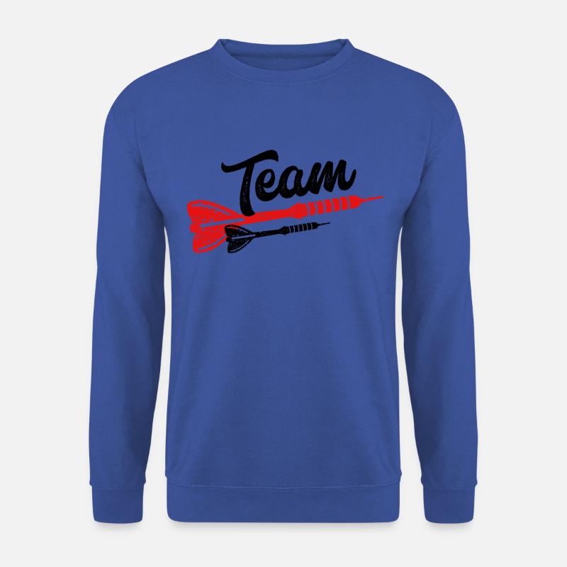 darts darts team - Unisex Sweatshirt - royal blue