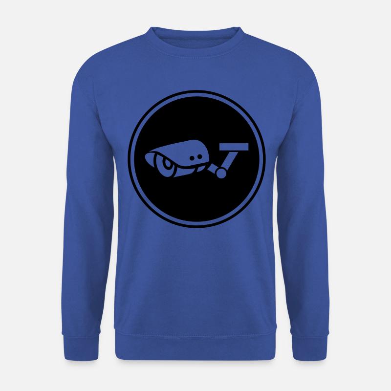 kamera symbol icon - Unisex Pullover - Royalblau