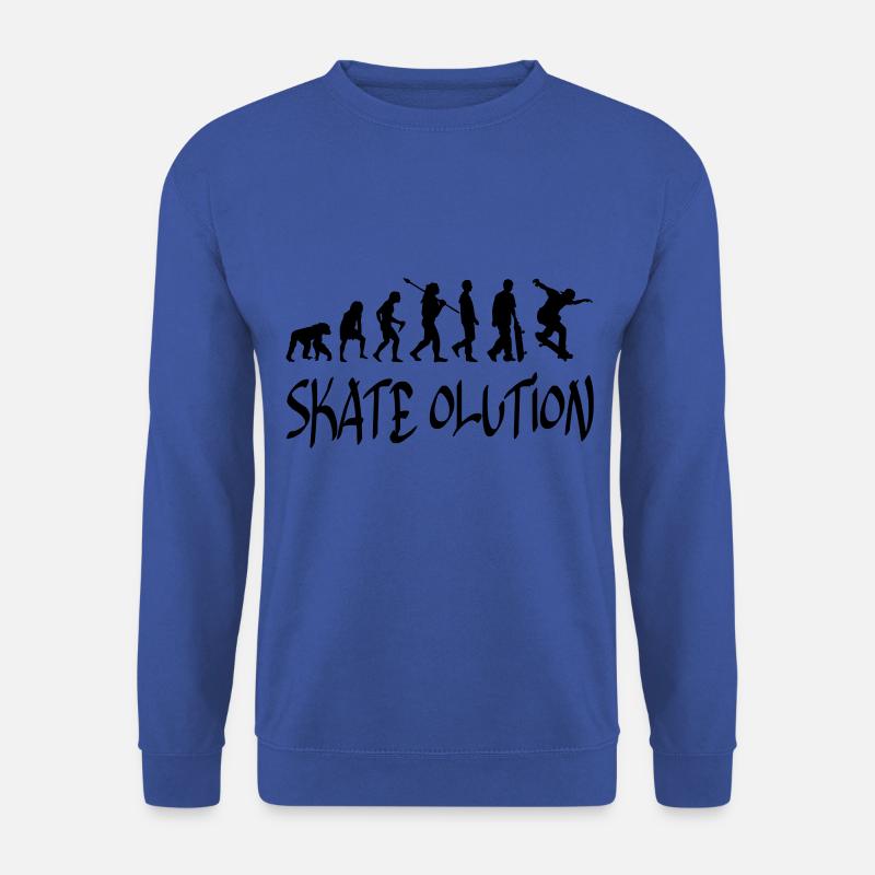 OLUTION DE PATIN - Sweat-shirt Unisexe - bleu royal