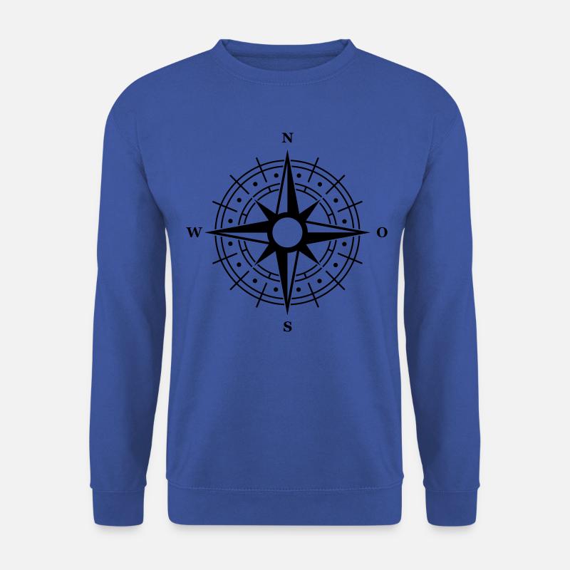kompass symbol - Unisex Pullover - Royalblau