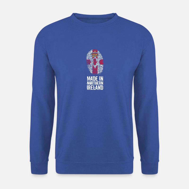 Made In Northern Ireland / Nordirland - Unisex Pullover - Royalblau