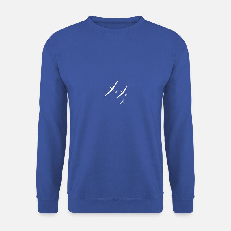 gliding glider gliding glider - Unisex Sweatshirt - royal blue