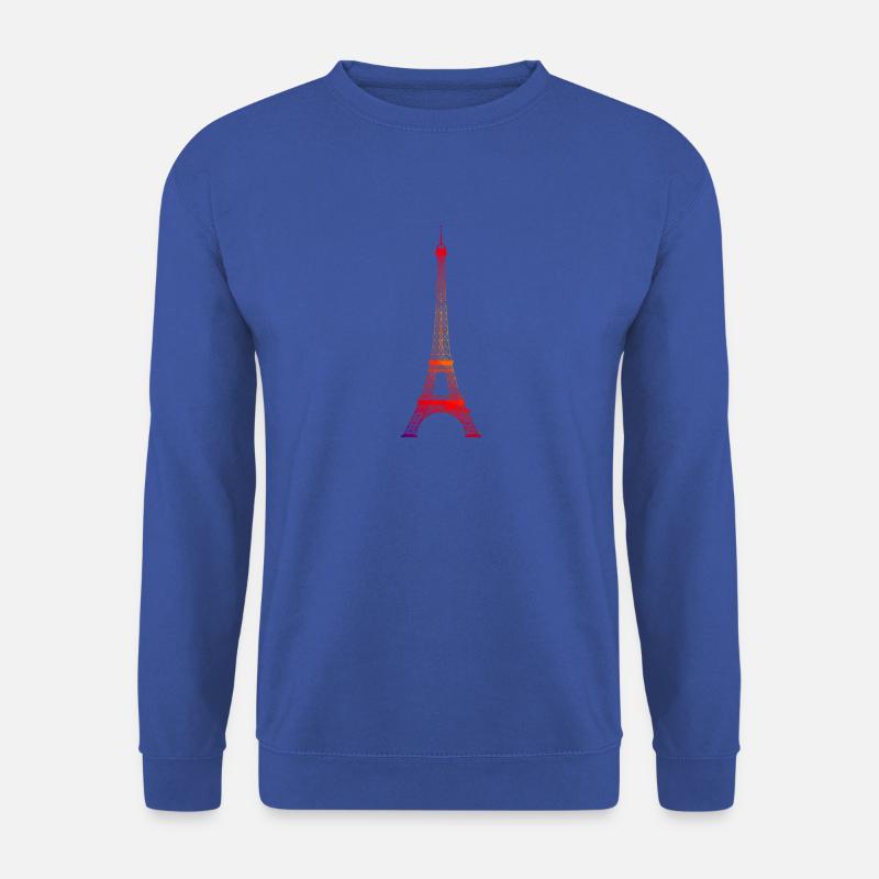 Eifelturm - Unisex Pullover - Royalblau