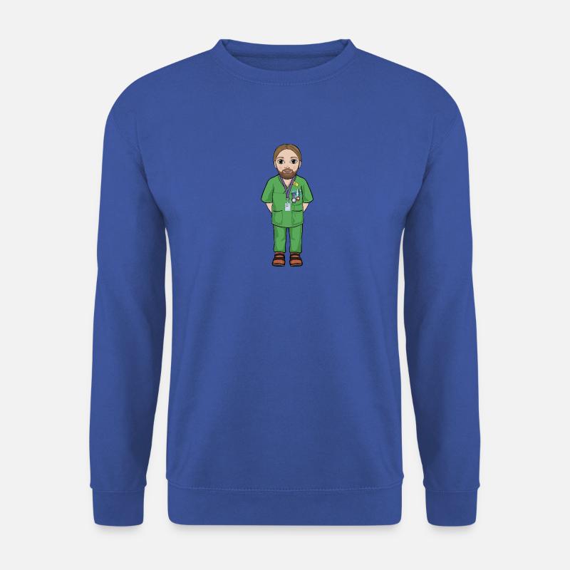 Uskan Lucas - Unisex Pullover - Royalblau