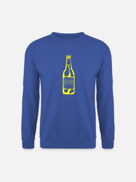 Bierflasche Bier - Unisex Pullover - Royalblau
