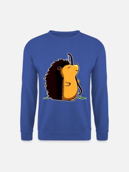 Bogenschützen-Igel - Unisex Pullover - Royalblau