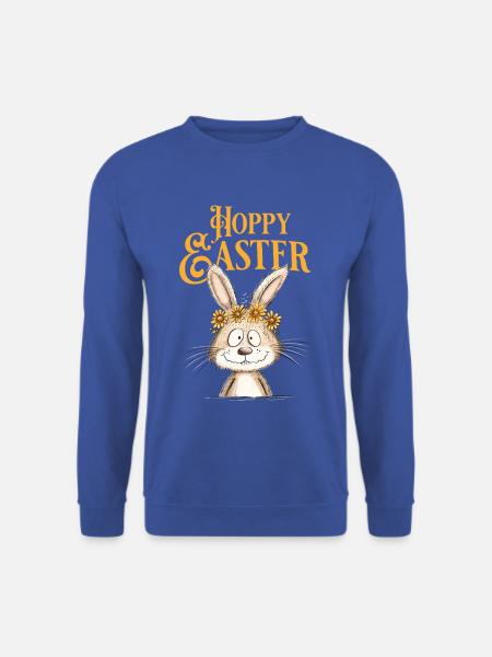 Happy Easter Osterhase - Unisex Pullover - Royalblau