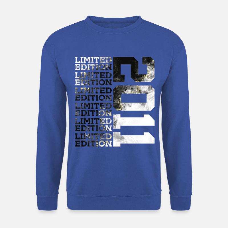 15 JAHRE LIMITED EDITION 2011 15. GEBURTSTAG - Unisex Pullover - Royalblau