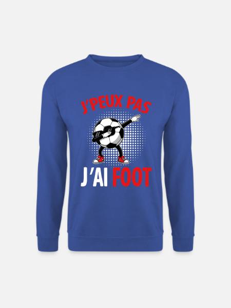 Ich kann kein humorvolles Fußballdesign haben - Unisex Pullover - Royalblau