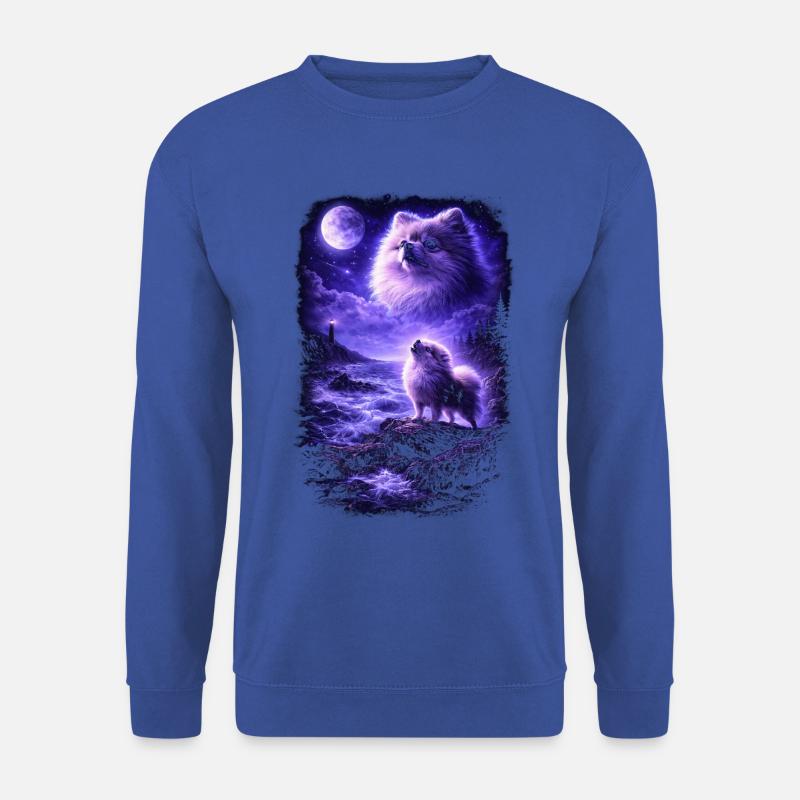 Hund Mama Hund Papa - Unisex Pullover - Royalblau