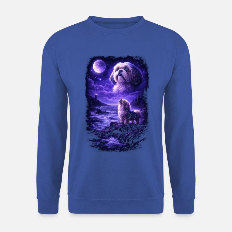 Hund Mama Hund Papa - Unisex Pullover - Royalblau