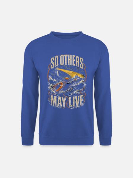 Küstenwache Rettungsschwimmer So Others May Live - Unisex Pullover - Royalblau