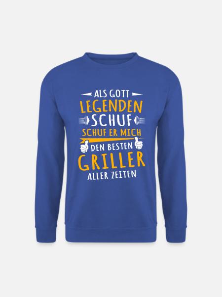 Griller - Unisex Pullover - Royalblau