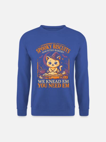 Spooky Biscuits Katzenbäckerei - Unisex Pullover - Royalblau
